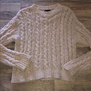 American eagle brown soft sweater size medium